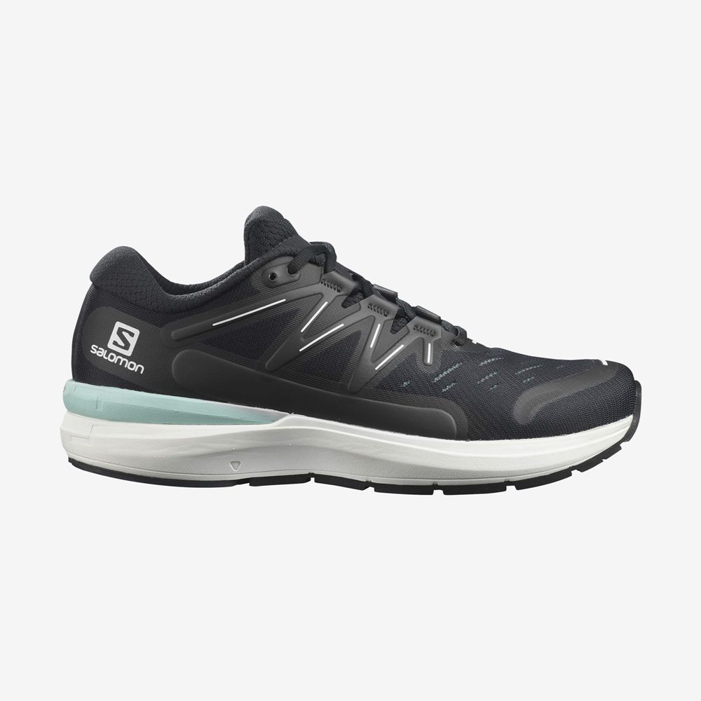 Salomon Singapore Mens Road Running Shoes - SONIC 4 CONFIDENCE Black | 75498-HKTF